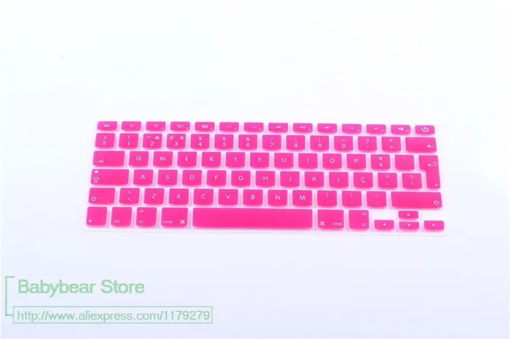 Силиконовая Защитная пленка для Mac Macbook Air Pro Retina 13 15 17 дюймов|keyboard cover skin|silicone keyboard