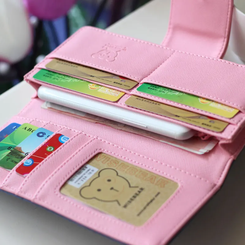 Брендовый женский кошелек 2018 милый кожаный длинный высококачественный