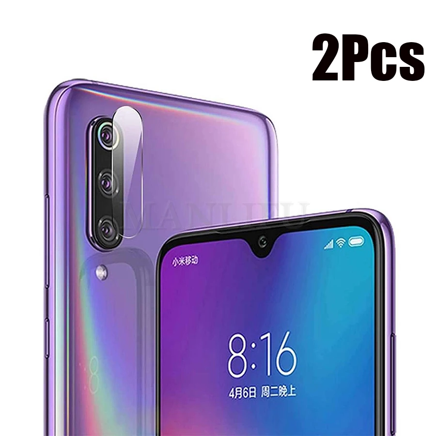 2 шт. задняя прозрачная линза для камеры полностью закаленное стекло Xiaomi Mi 9T 8 SE A1 A2
