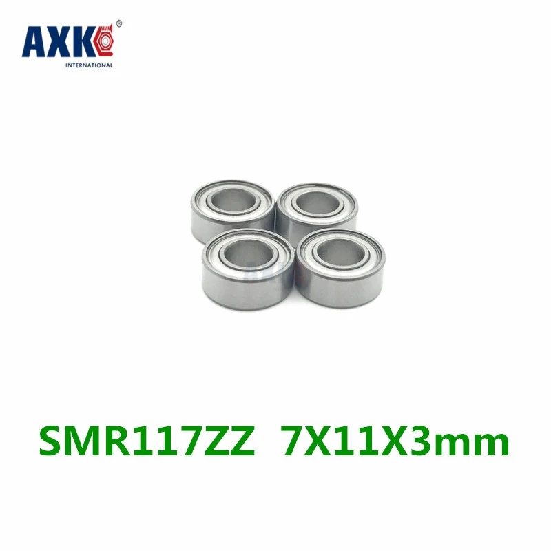 Axk Smr117zz Abec 1 (10 шт.) 7x11x3 мм Миниатюрные шарикоподшипники из нержавеющей стали