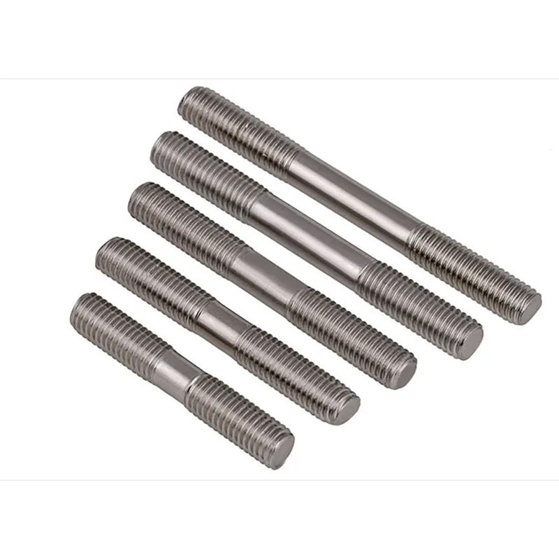 

304 Stainless Steel Double end studs Bolt, Stud, Screws, Screw Rod Bar GB901 M3*50--80 20 PCS