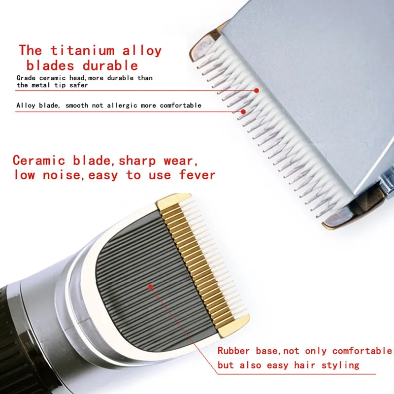 SURKER машинки для стрижки волос беспроводной электрический триммер бритвы