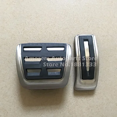 GAS BRAKE 2 PCS TTCR-II RHD педаль для Volkswagen Golf 7 Mk7 VII R Variant 2013- нержавеющая сталь Автоматическая подставка для ног ускоритель тормоза Педали - Название цвета: GAS BRAKE 2 PCS