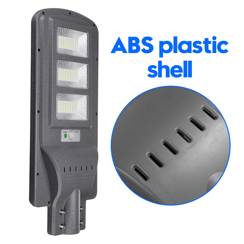 

80W/120W Outdoor Wall Street Light 5730SMD Solar Powered Radar Motion+Light Remote Control for Garden Yard Street Flood Lamp