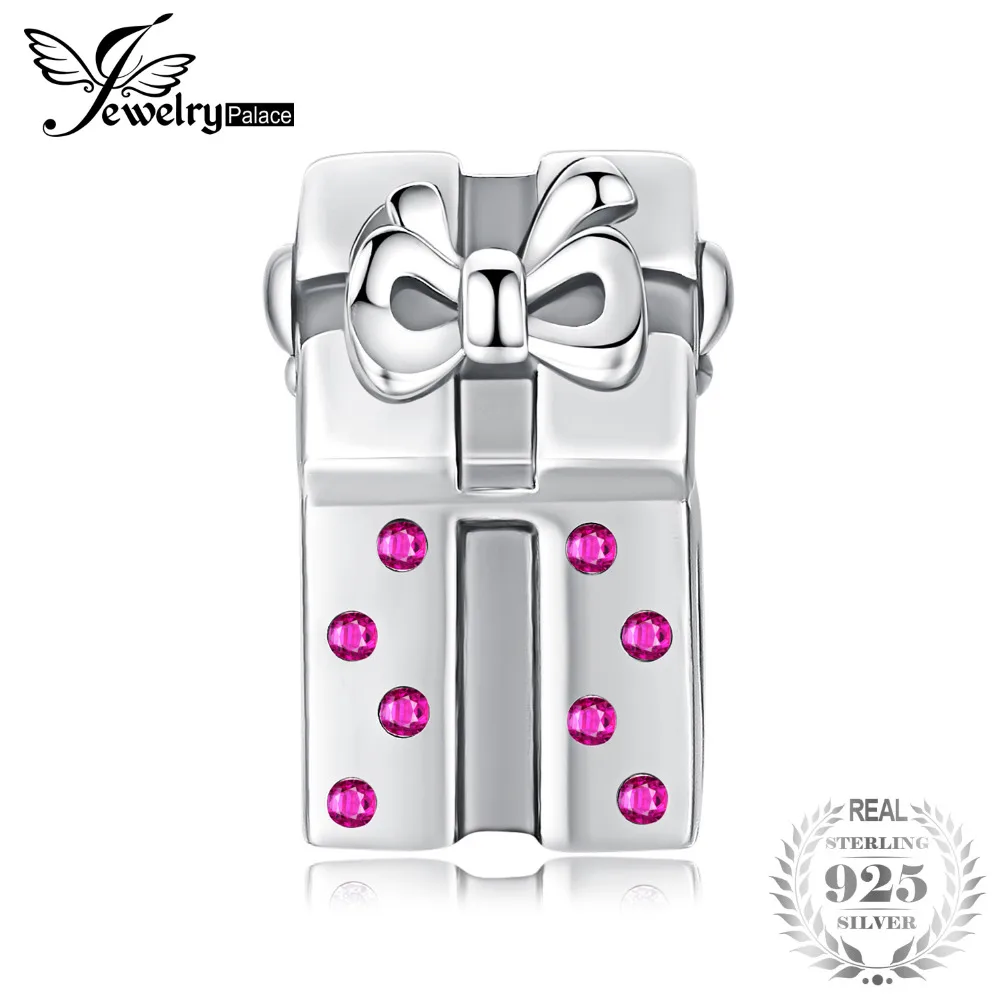 JewelryPalace Рождественский подарок Любовь Санта создан розовый сапфиры 925 пробы