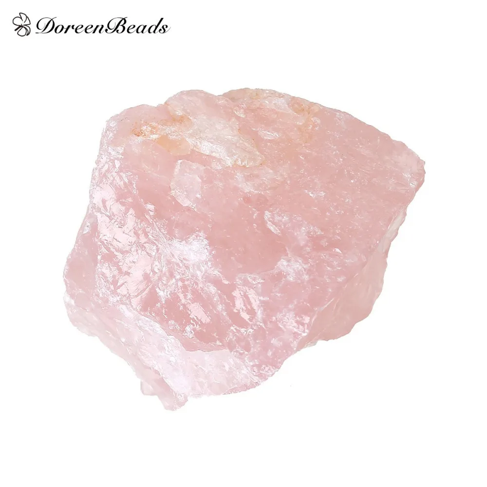 DoreenBeads created gem stone October Birthstone Irregular Lightpink No Hole About 4.5cm x 4.4cm 1 Box(Approx 1PC) | Украшения и