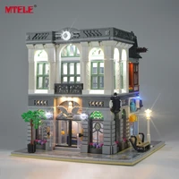 mtele led light kit for 10251 brick green bank not include the building block model