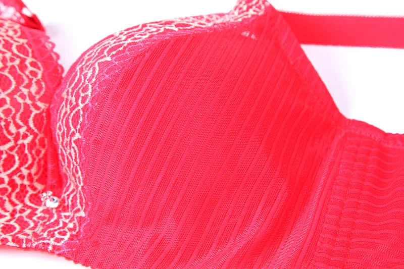 

Women Underwear Bra Deep V-neck Sexy Push Up Bras Brand Designer Back Closure Gather Lingerie Adjustable Bra