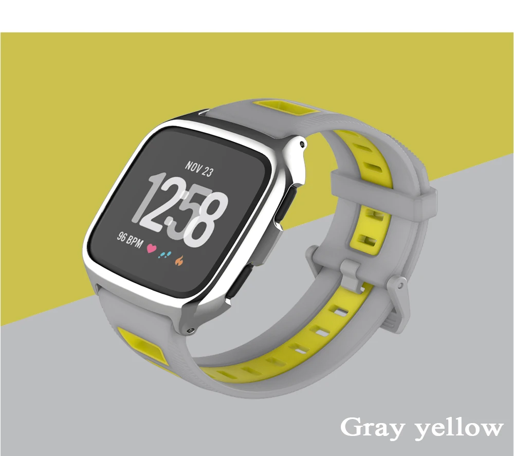 Mijobs силиконовый ремешок чехол для Fitbit Versa Lite браслет умные часы для Fitbit Versa чехол с браслетом аксессуары ремешок на запястье