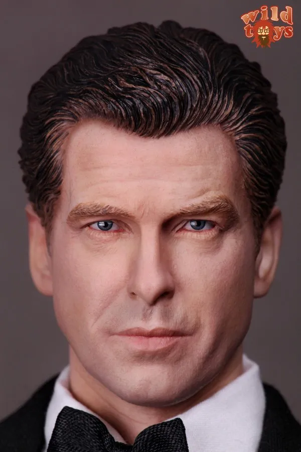 1/6 масштабная Коллекционная фигурка куклы 007 агент Джеймс Бонд Пирс Броснан 1" фигурка куклы пластмассовые игрушечные модели