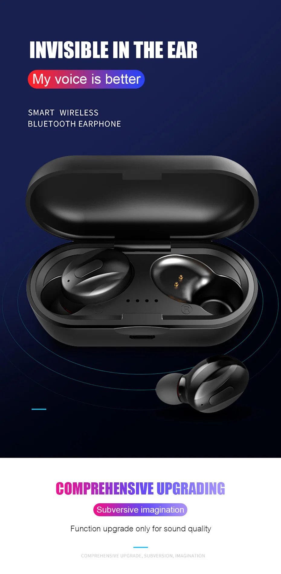 VOULAO, Bluetooth наушники, TWS, беспроводные, Blutooth 5,0, наушники, свободные руки, наушники, спортивные, наушники, игровая гарнитура, телефон, PK i80 tws