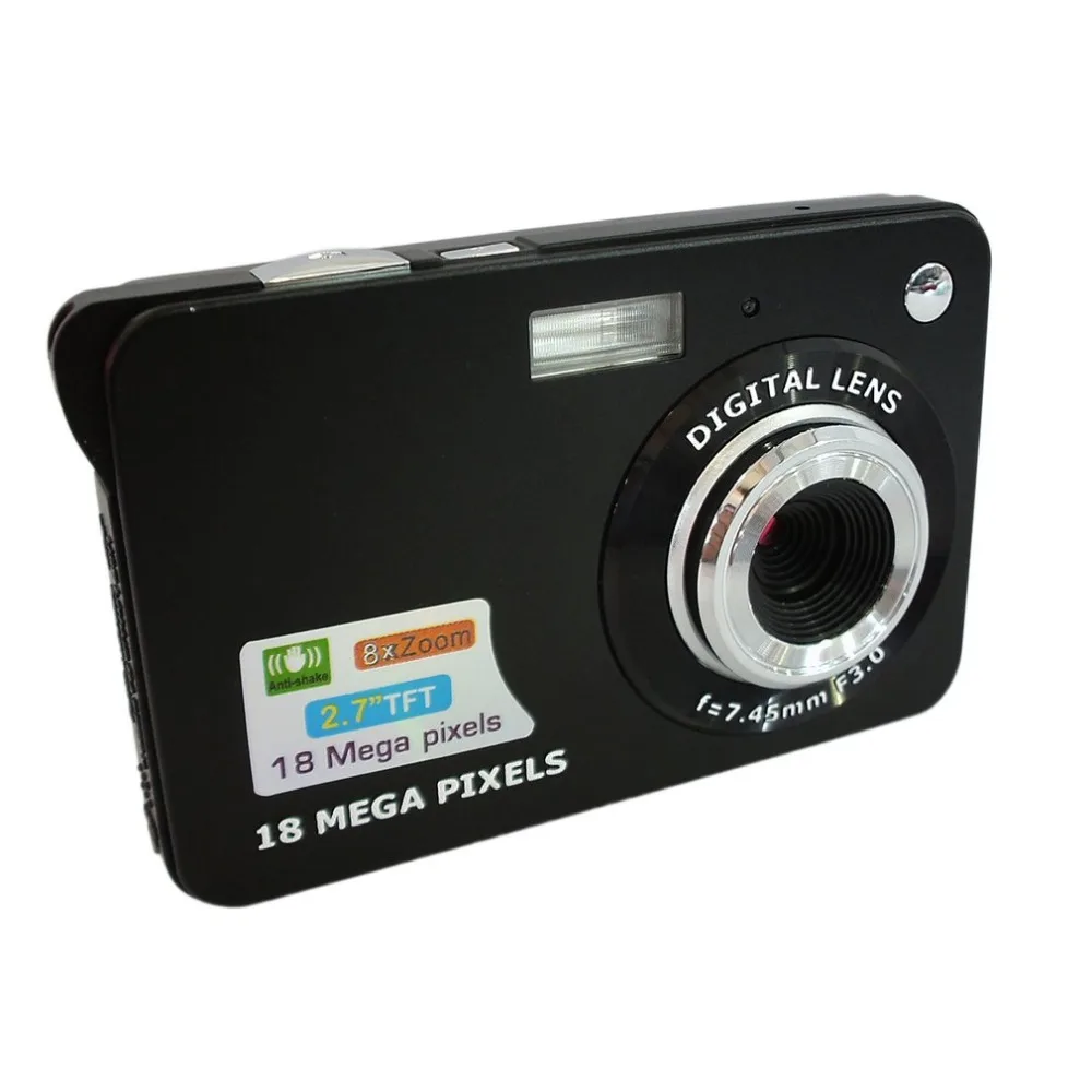 DC530 2 7 ''TFT LCD Цифровая камера HD 720P 18MP цифровая видеокамера с 8X цифровым зумом