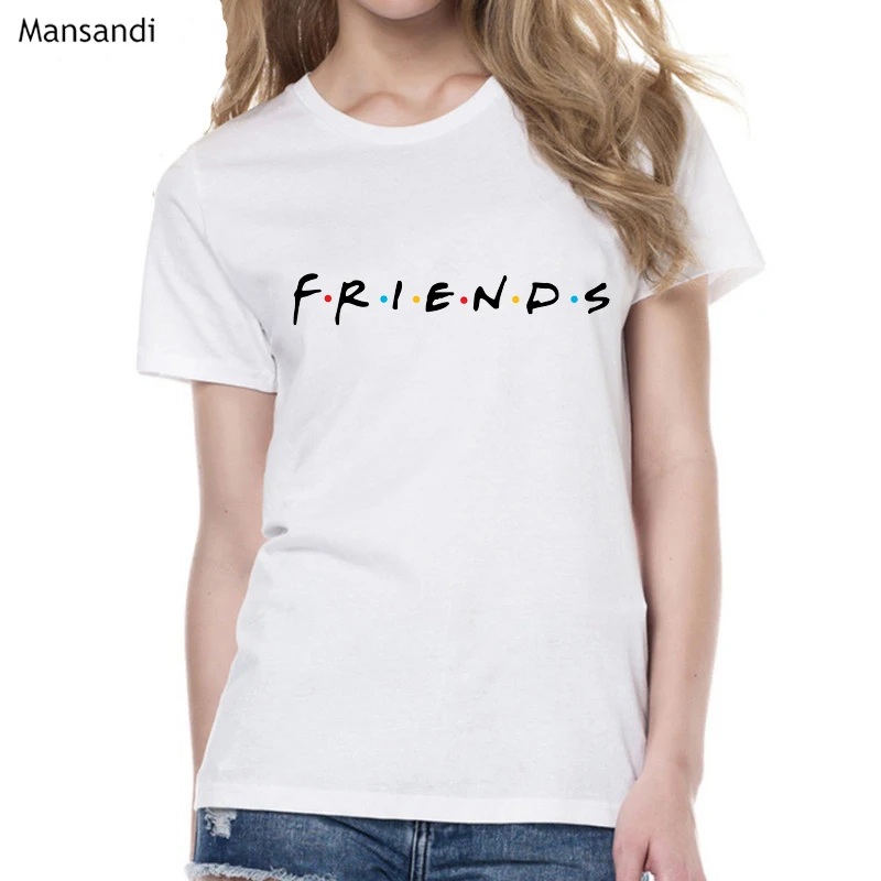 2021 &quotЛучшие друзья&quot в revnion женская футболка с надписью ТВ шоу friends (друзья
