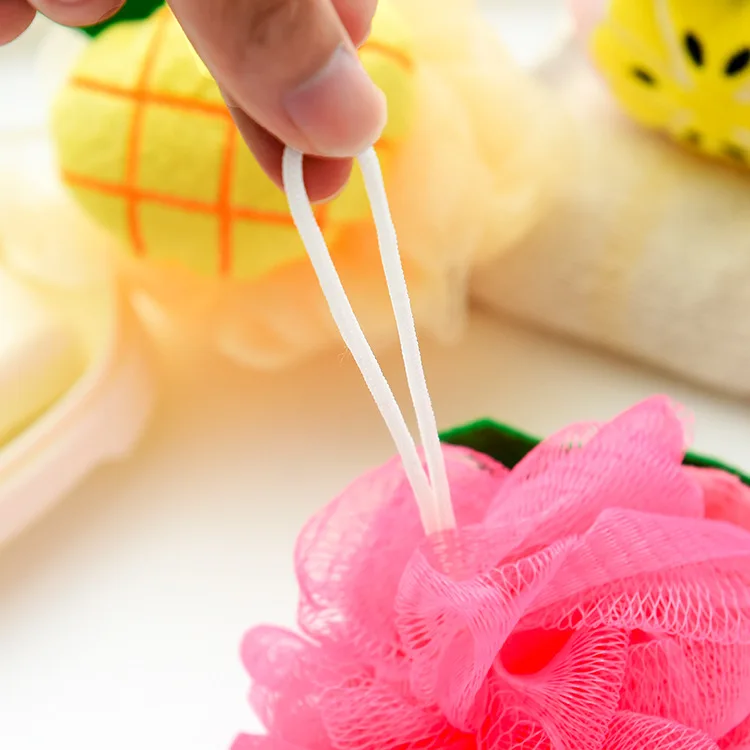 

Other fruit bath ball bath shower soft foaming bath ball size exfoliating bath