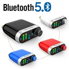 Nobsound HiFi Mini Bluetooth 5,0 HiFi усилитель мощности класса D Цифровой усилитель USB звуковая карта AUX 50 Вт * 2 для мобильного планшета MP3