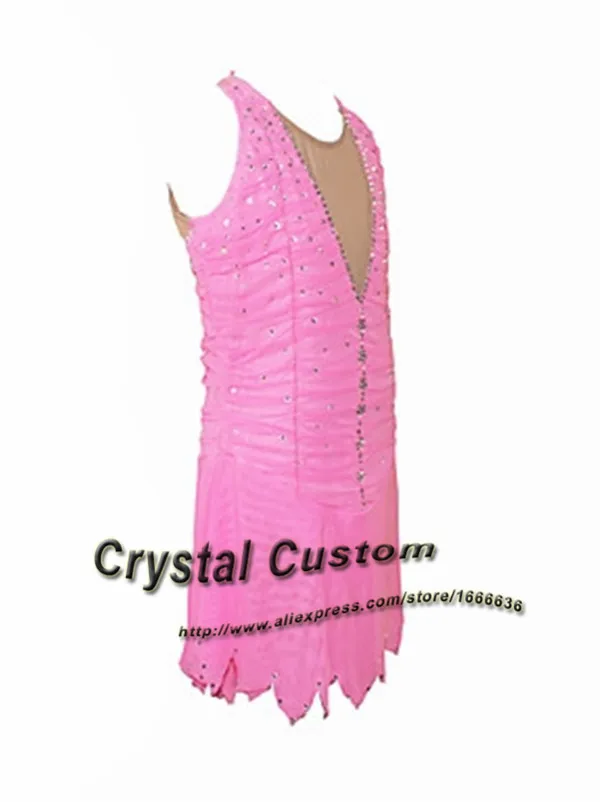 

Children Figure Skating Dress Fashion New Brand Vogue Figure Skating Competition Dress For Women DR3095