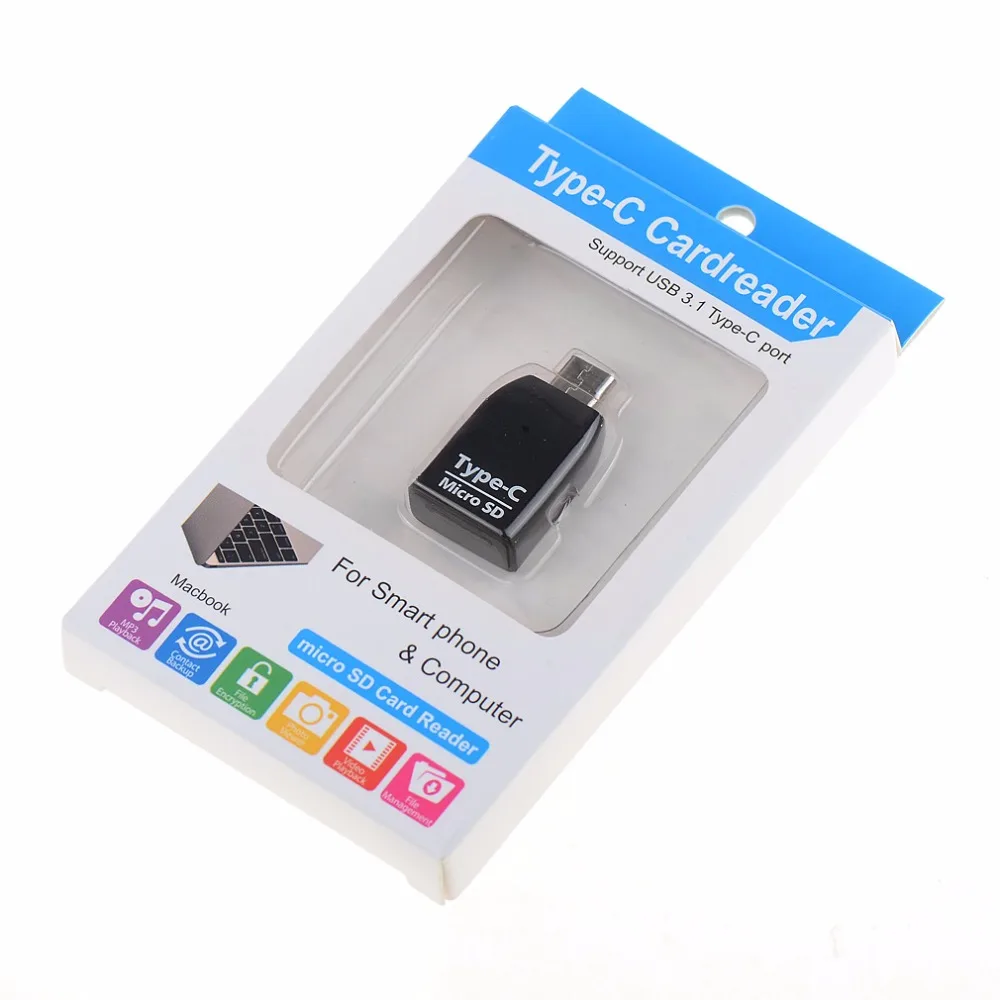 USB 3 1 Type C USB-C к Micro SD SDXC TF кардридер адаптер для Macbook и сотовых телефонов | Компьютеры