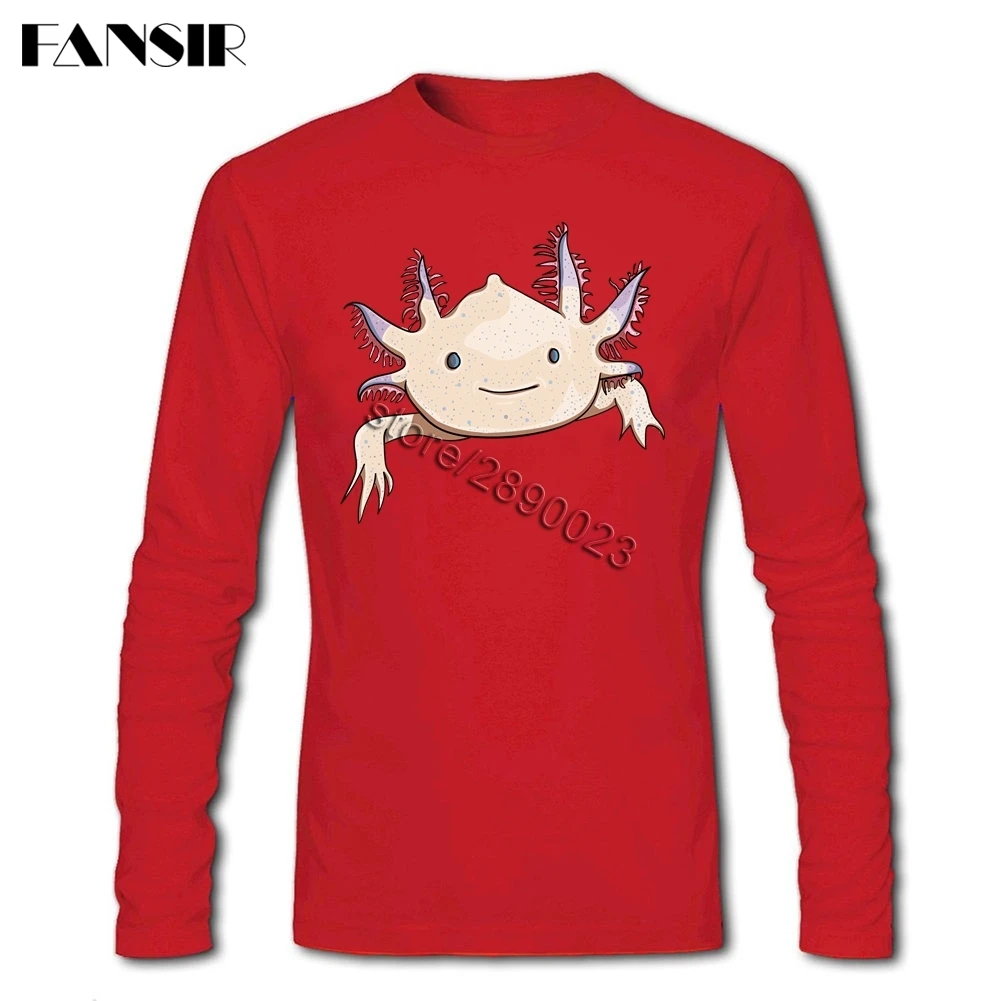 Футболка мужская с круглым вырезом хлопковая рубашка длинным рукавом в стиле