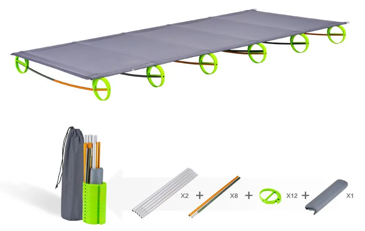 200 кг подшипник Сверхлегкий Алюминиевый сплав портативный складной кемпинг
