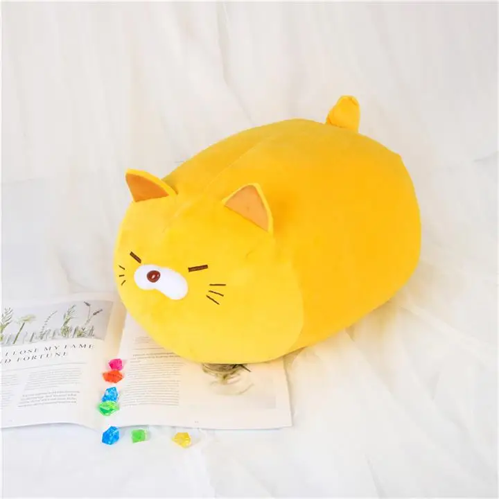3 Новые мягкие животные мультфильм подушка милый Жирный Кот плюшевые игрушки мягкие милые дети подарок на день рождения - Цвет: 3