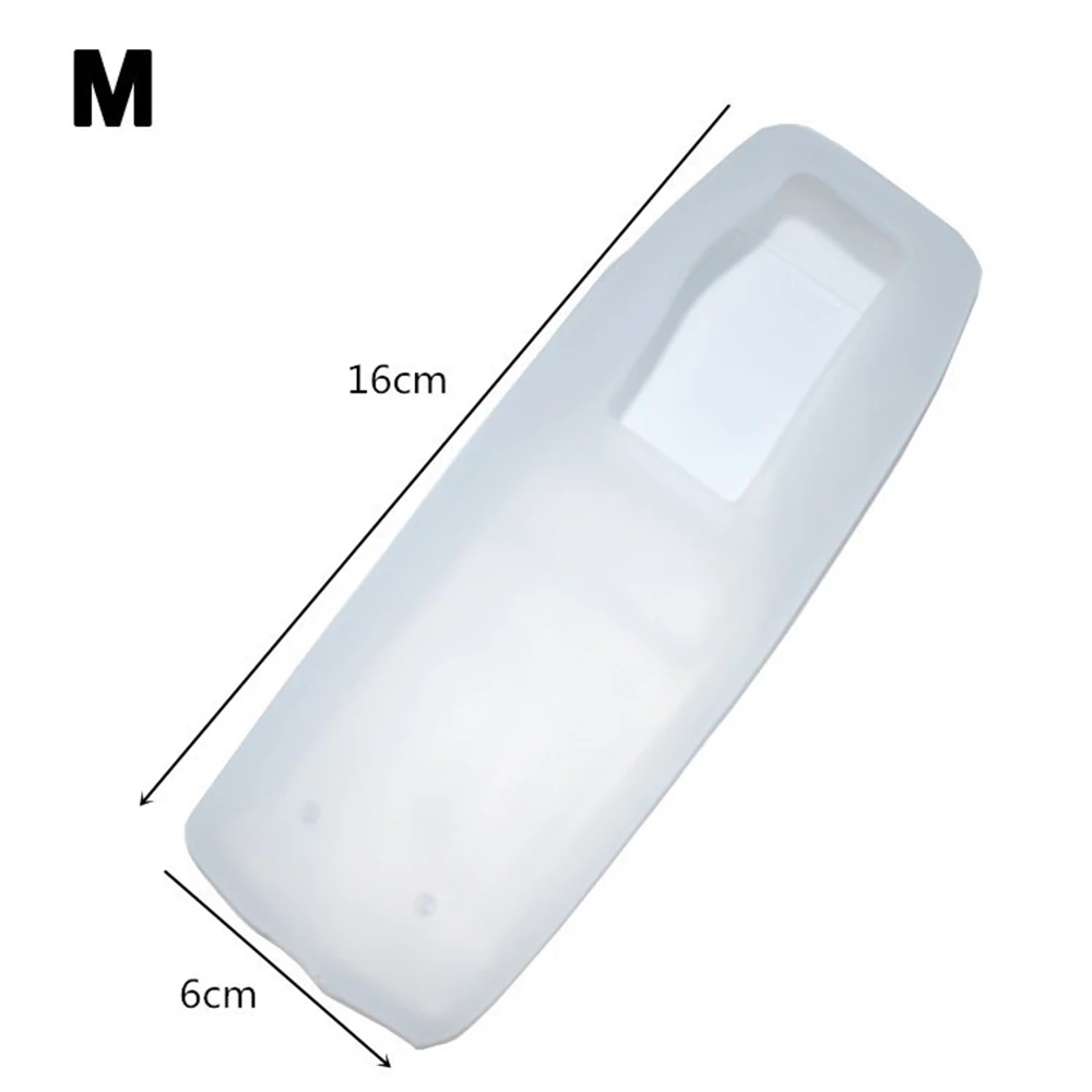 16x6cm Силиконовый чехол для телевизора с пультом дистанционного управления, прозрачный защитный чехол, сумка для хранения пыли, водонепроницаемый чехол, идеально подходит для телевизора, домашнего использования - Цвет: 16x6cm