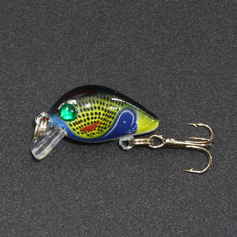 SEAPESCA мини Crazy Crankbait рыболовная приманка 3 см 1 7 г плавающая Topwater Воблеры