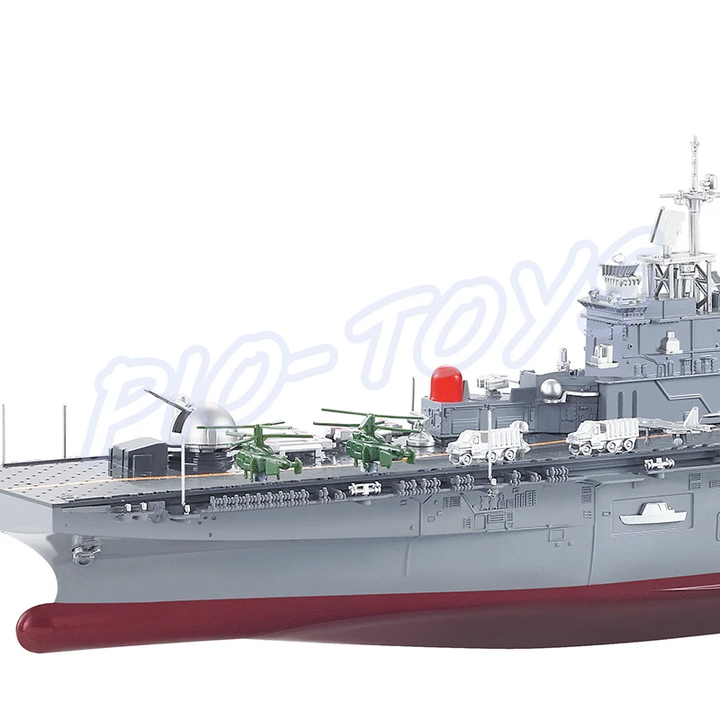 Лето подарок USS штурмовой корабль 1/350 2 4 г жестокие большой военный удаленного