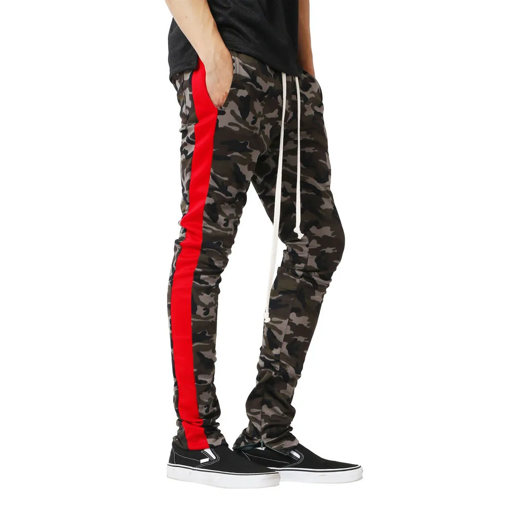 Мужские камуфляжные комбинезоны повседневные спортивные брюки с карманами