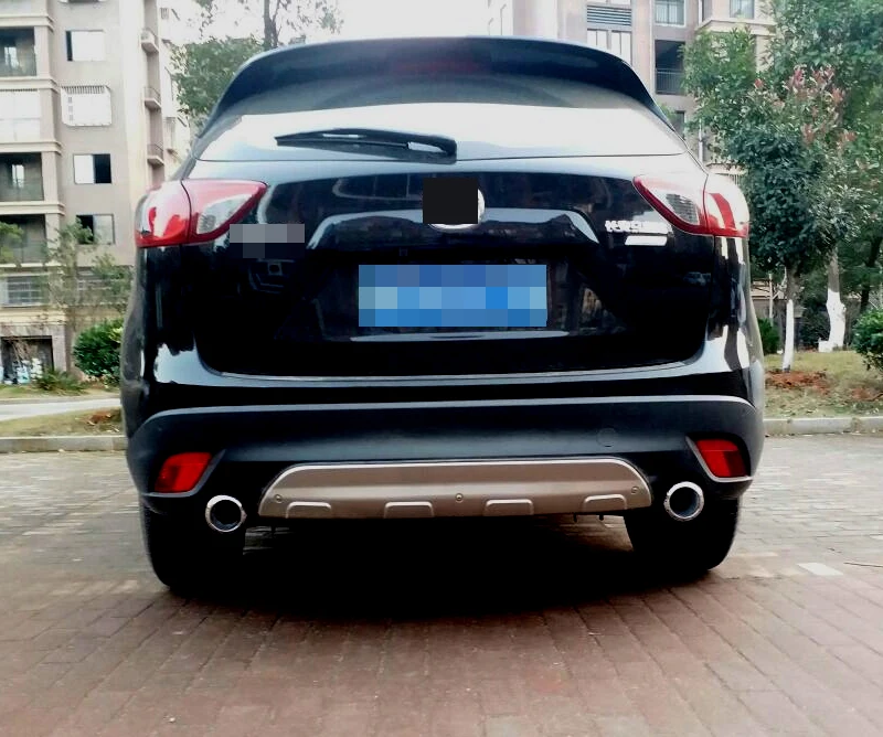 Для Mazda CX-5 ATENZA Mazda 3 выхлопная труба глушителя хвостового шланга аксессуары для автомобиля выхлопная труба Декоративный глушитель