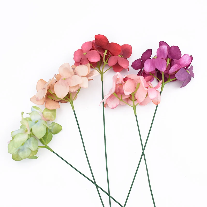 2 шт. в комплекте Шелковый декоративный венок для гортензии свадебные аксессуары