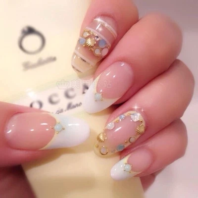 100 шт./лот розовые и белые опаловые Кристаллы с плоской задней стороной стразы для