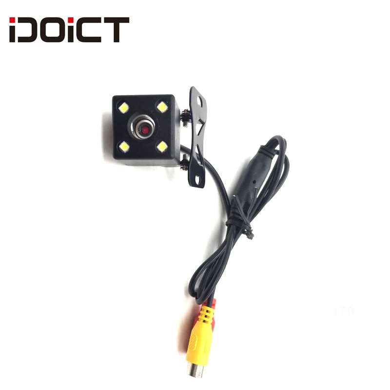 IDOICT Водонепроницаемая HD 170 градусов угол 4LED Автомобильная камера заднего вида