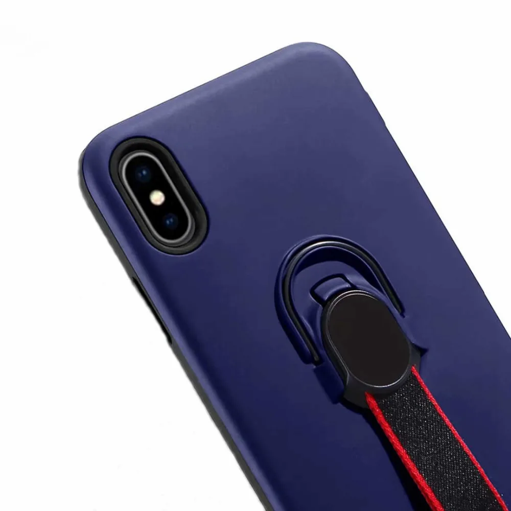Чехол для телефона IMIDO iPhone X XS MAX XR 8 7 6 6S Plus 5 5S SE силиконовый чехол-подставка из ТПУ |