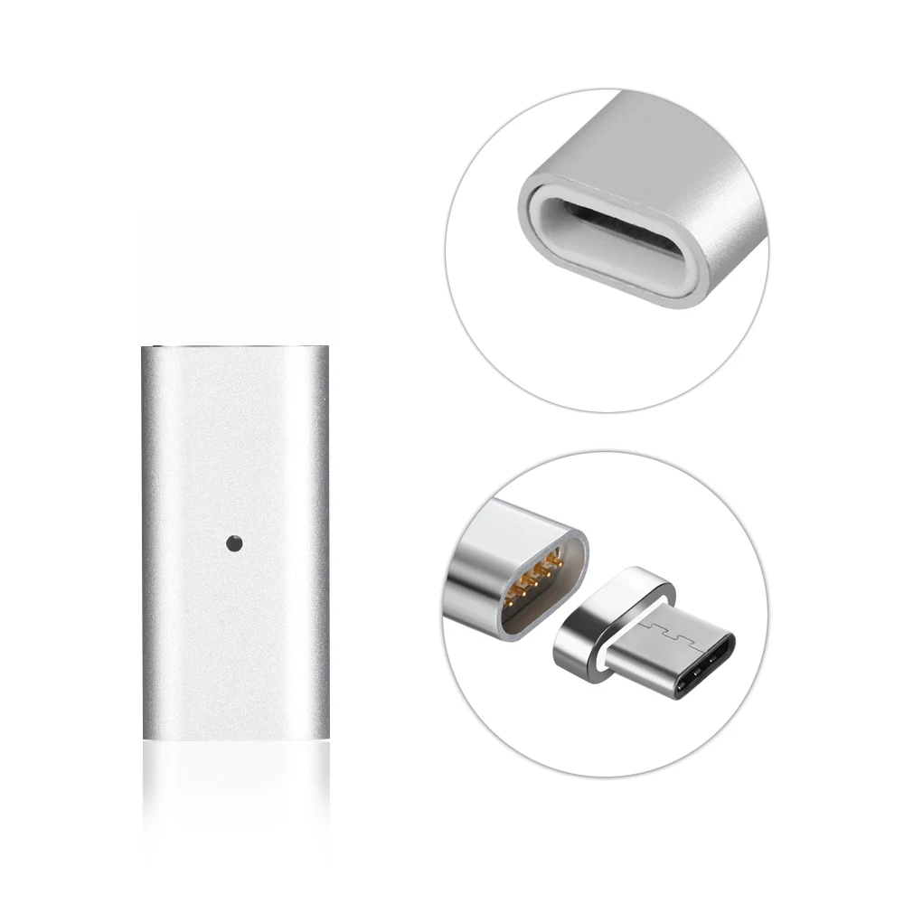 Высокое качество 3 в 1 магнитный Micro USB Type-C зарядное устройство адаптер для Android USB-C