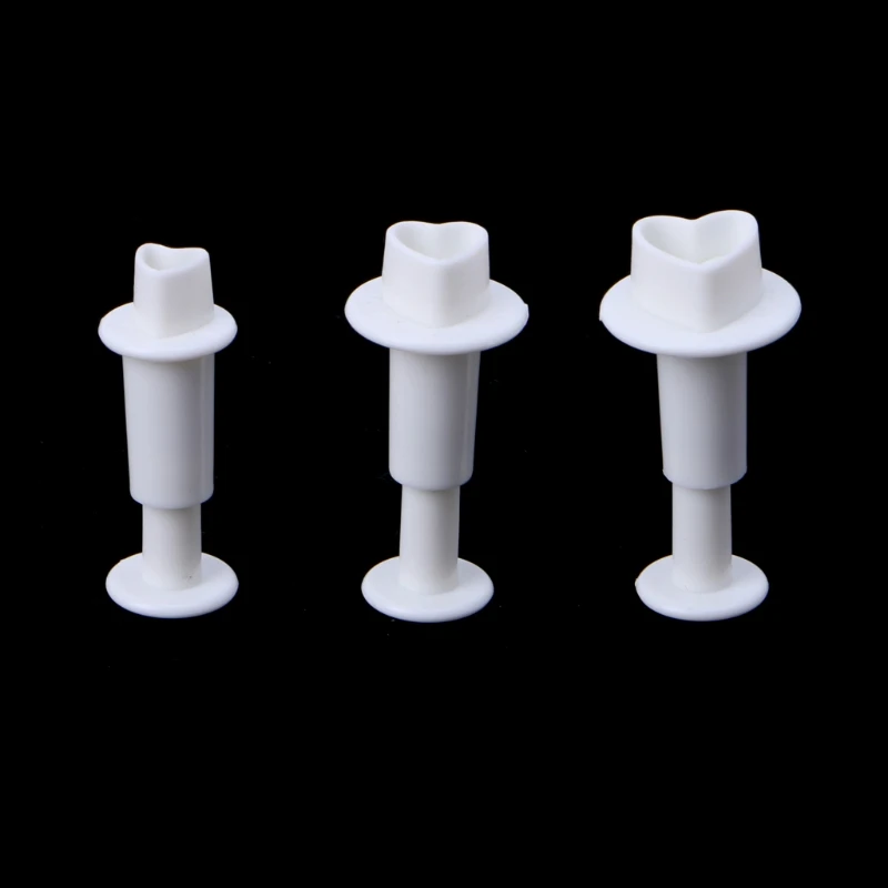 3 шт./компл. Валентина Сердце Любви помадка резак торта печенья украшения