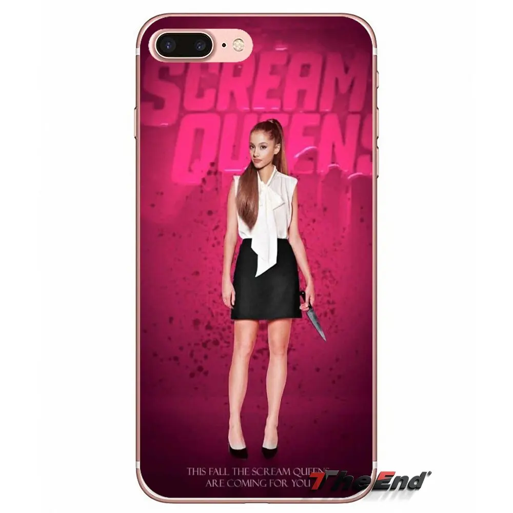 Для iPhone X 4 4S 5 5S 5C SE 6 6S 7 8 Plus Samsung Galaxy J1 J3 J5 J7 A3 A5 2016 2017 Scream Queens SQ. Мягкий чехол KKT Brittany|case