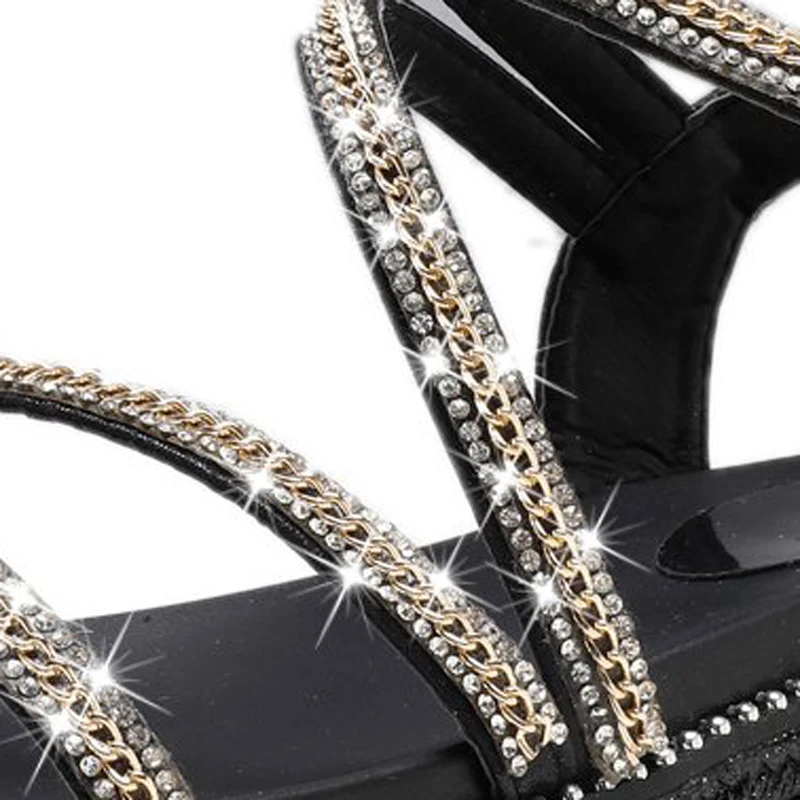 Женские босоножки женская обувь модная на платформе повседневная среднем