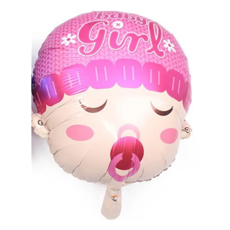 1 шт. детские бутылочки для душа соски шарики из фольги разных форм мальчиков и