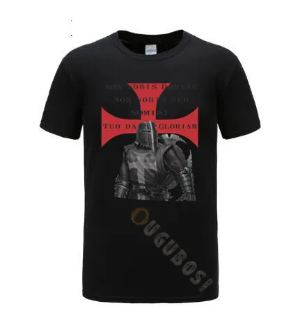 Новое поступление 2019 Мужская модная футболка Templar рыцари Новый рыцарь Teutonic Crusader