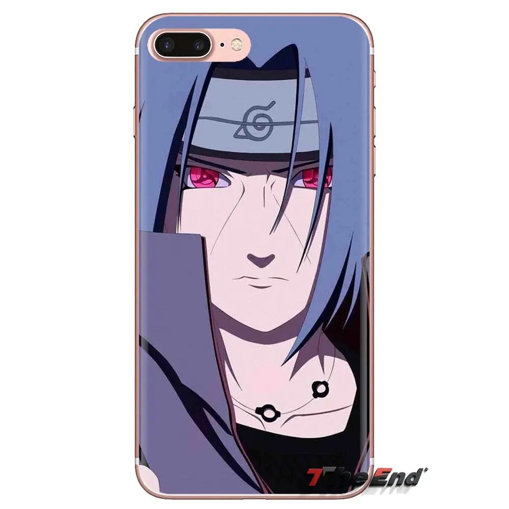 Soft Transparent Cases Covers Naruto Mangekyou sharingan For iPod Touch Apple iPhone 4 4S 5 5S SE 5C 6 6S 7 8 X XR XS Plus MAX |