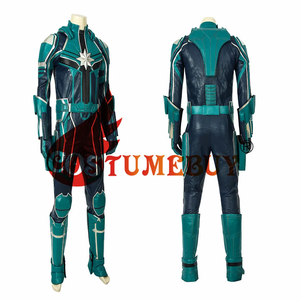CostumeBuy Марвел Капитан Ен-Rogg костюм Magnitron пленка Кэрол Дэнверс г-жа герои марвел мужские версия костюм супергероя костюм L920