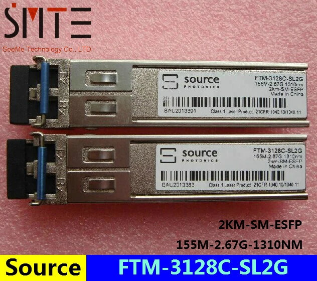 Источник FTM 3128C SL2G 155M 2 67G 1310NM 2KM ESFP волоконно оптический трансивер|transceiver| |