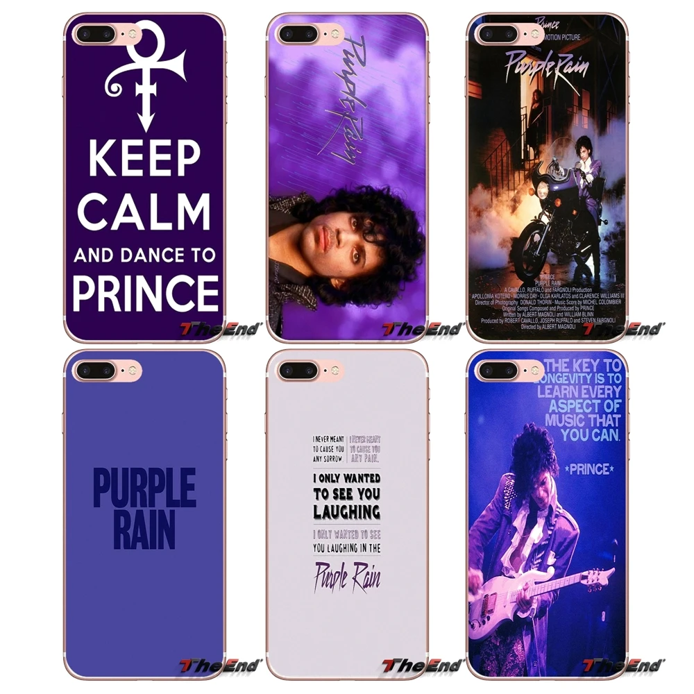 best songs Purple Rain Prince Soft Case For Xiaomi Redmi 4 3 3S Pro Mi3 Mi4 Mi4i Mi4C Mi5 Mi5S Mi Max Note 2 | Мобильные телефоны и