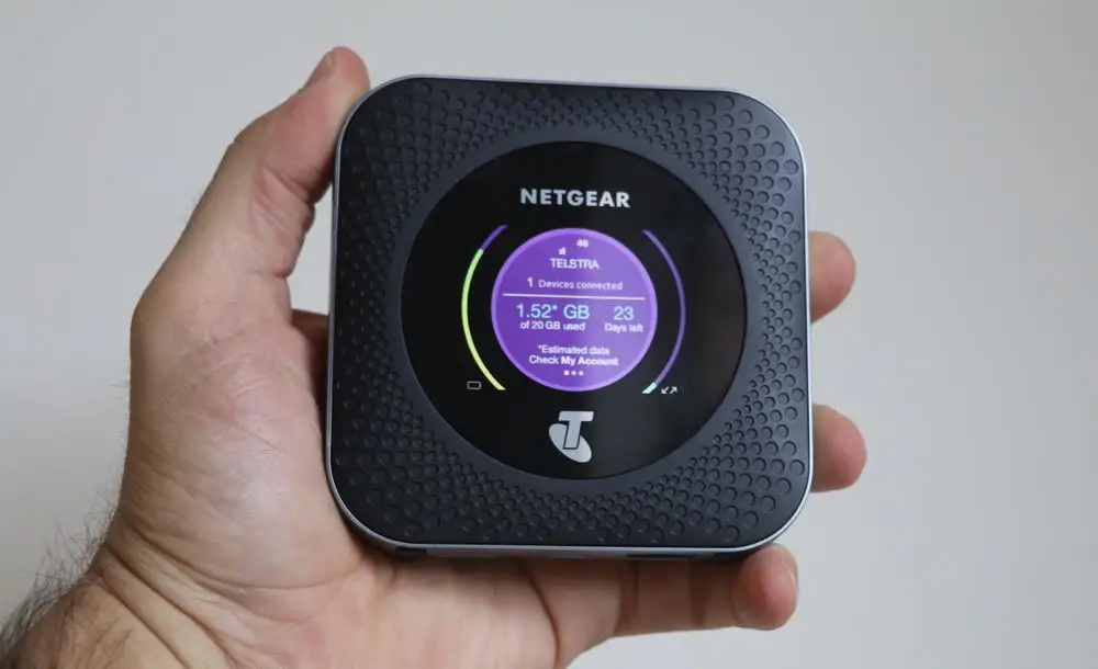 Telstra Netgear Nighthawk M1 черный цвет|nighthawk| |