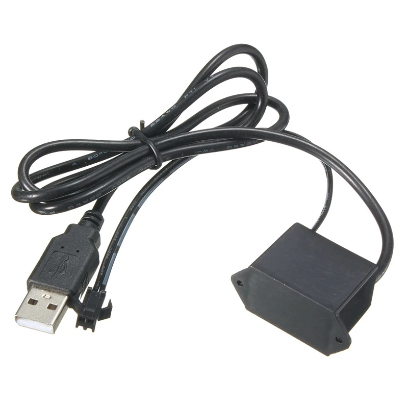 USB контроллер инвертора для 1 3 м светодиодный el провод светящийся гибкий неоновый