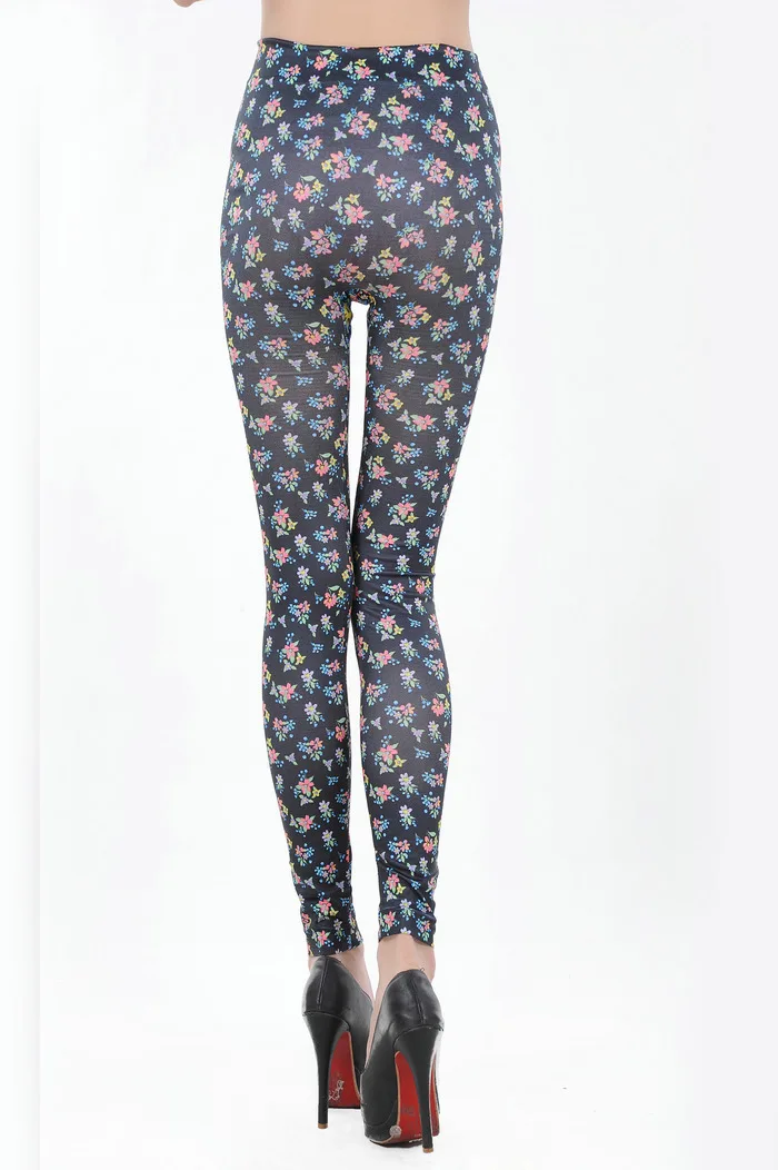 Женские леггинсы с цветочным принтом ML7604 новые милые принтом|leggings winter|legging sets for