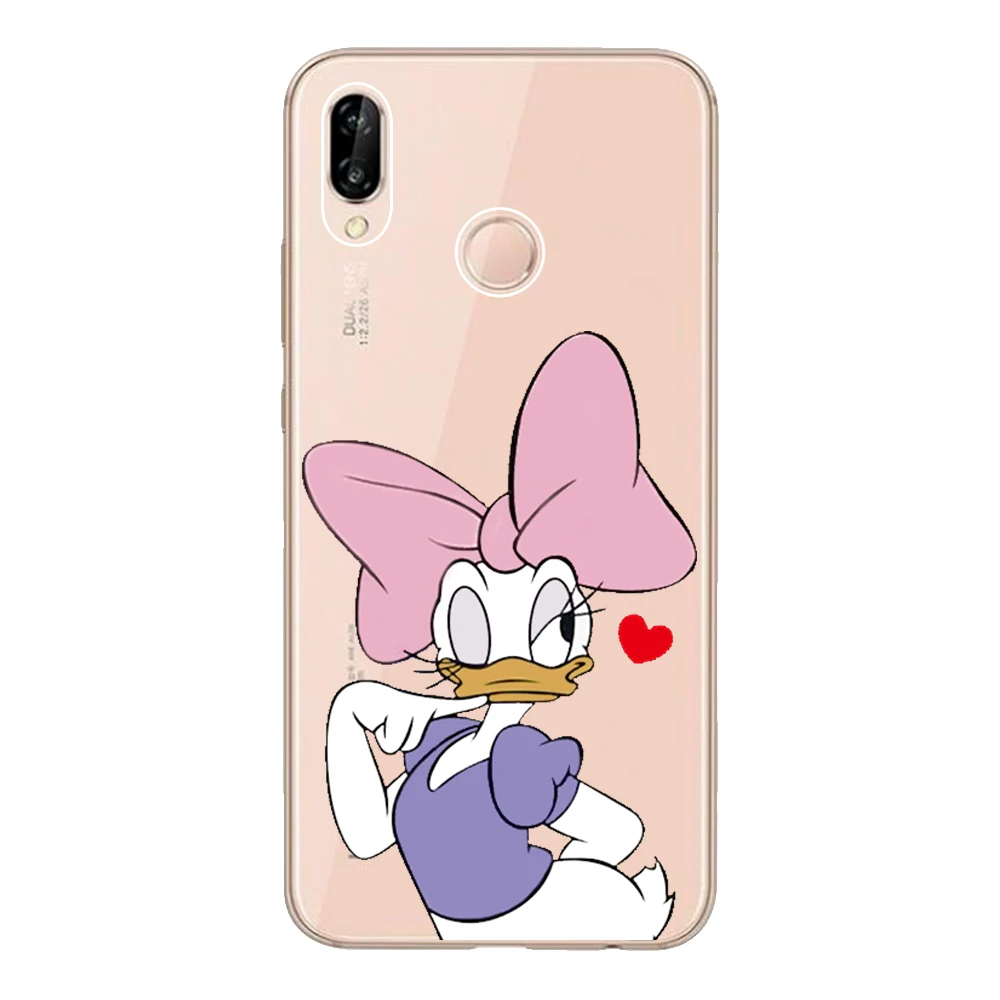 Для Huawei P20 Lite чехол 5 84 &quotМягкий ТПУ силиконовый Nova 3e Coque Minnie Mickey Funda защитный для