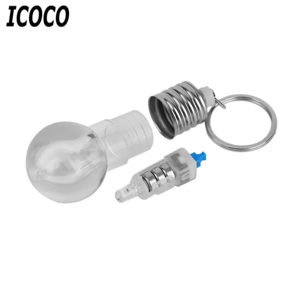 ICOCO креативный цветной меняющий светодиодный светильник мини-лампа брелок лампа