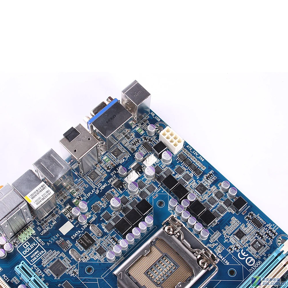 Оригинальная Материнская плата Gigabyte для настольного ПК с процессором Intel H55 LGA 1156