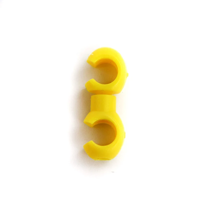 Yellow ZTTO 10 шт. вращающийся для горного велосипеда Тормозная Линия C/S Пряжка велосипедный тормоз переключатель переключения кабеля линии трубки трубопровода устройство для хранения кольцо застежка - Цвет: Yellow